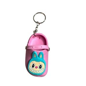 Labubu Croc Keychain